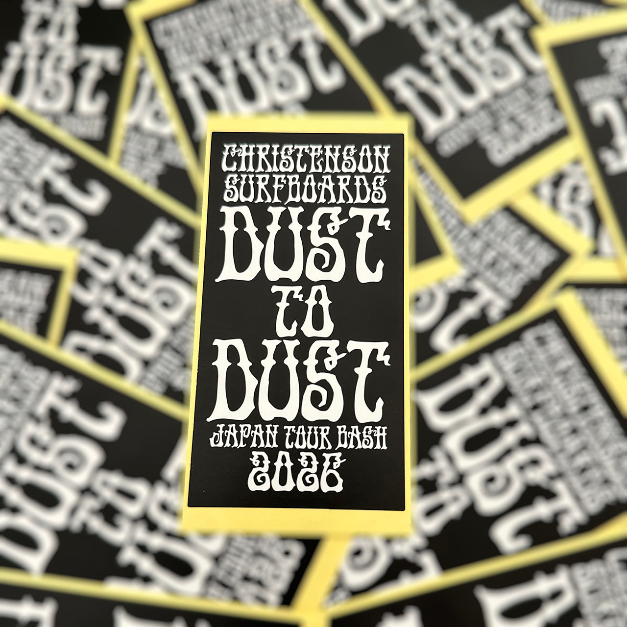Christenson "DUST to DUST" Japan Tour来日限定Tシャツ