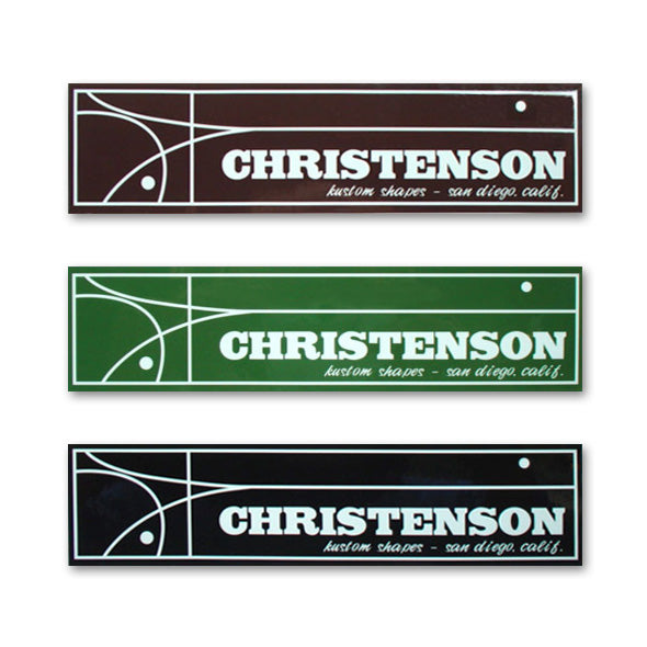 CHRISTENSON x THOMAS CAMPBELL Sticker Large