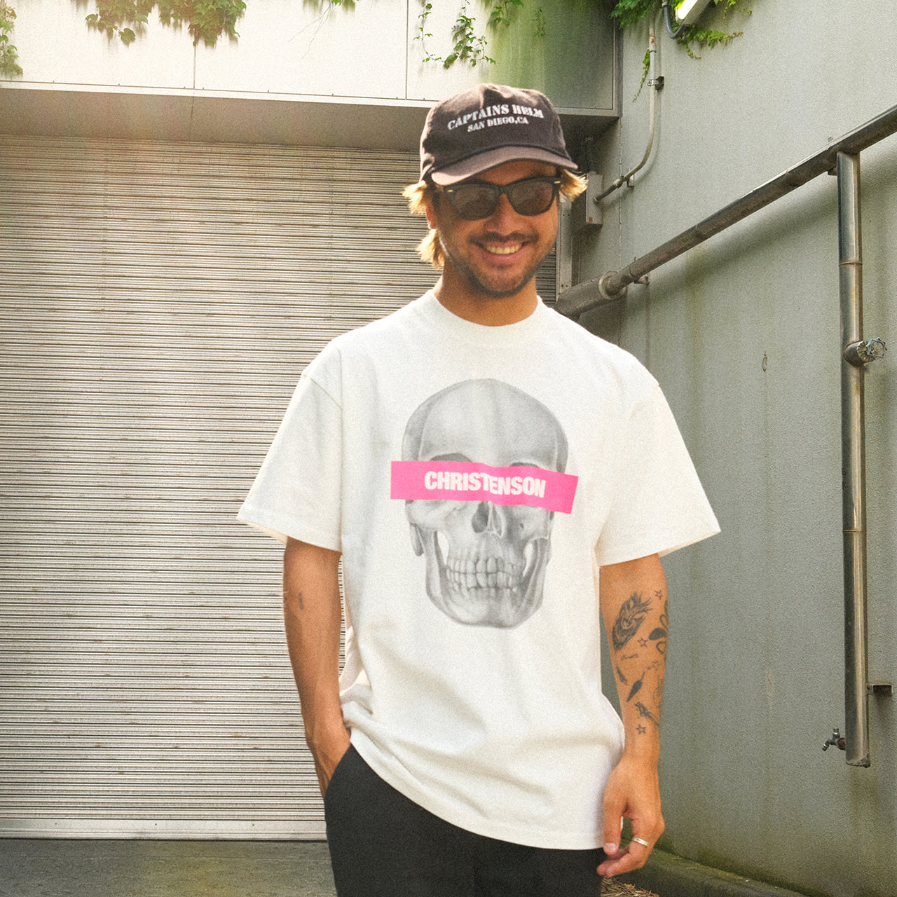 Christenson Skull Japan Limited Tee