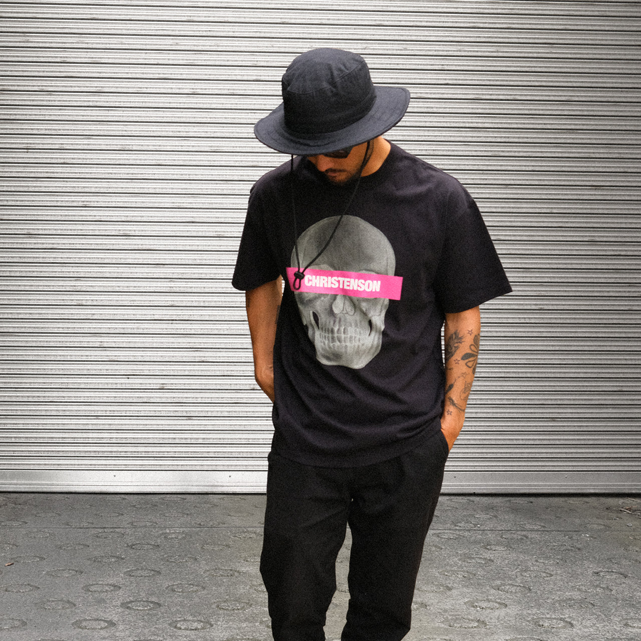 Christenson Skull Japan Limited Tee