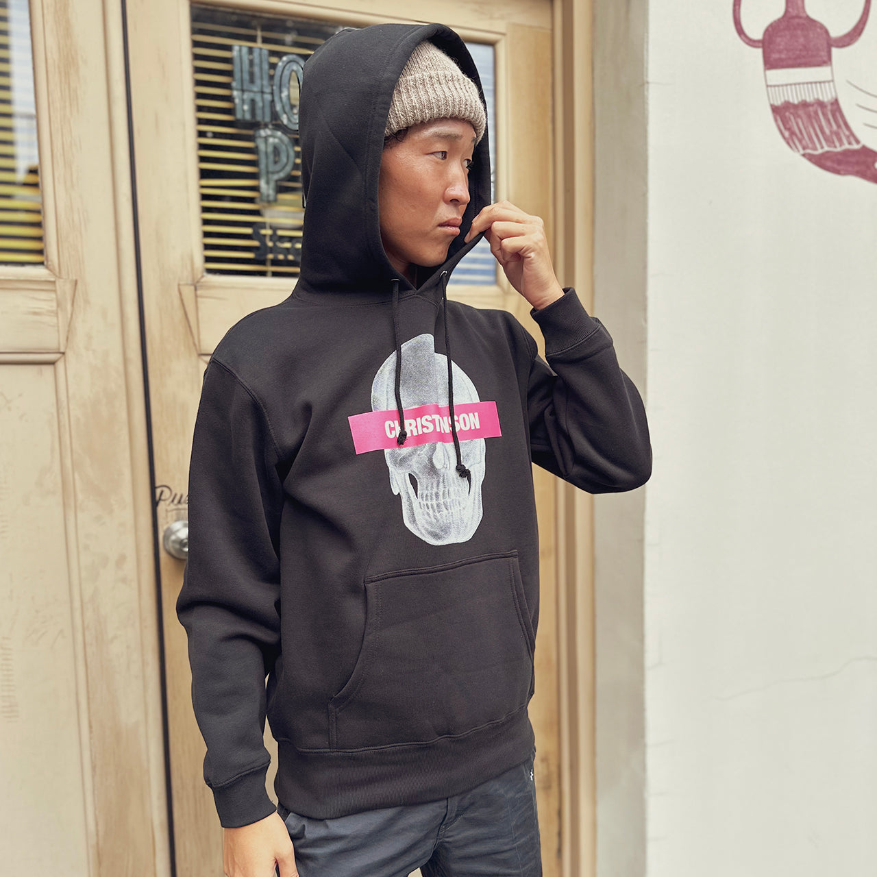 Christenson Skull Japan Limited Pullover Hoodie