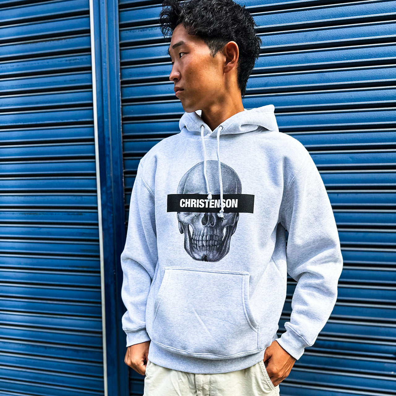Christenson Skull Japan Limited Pullover Hoodie