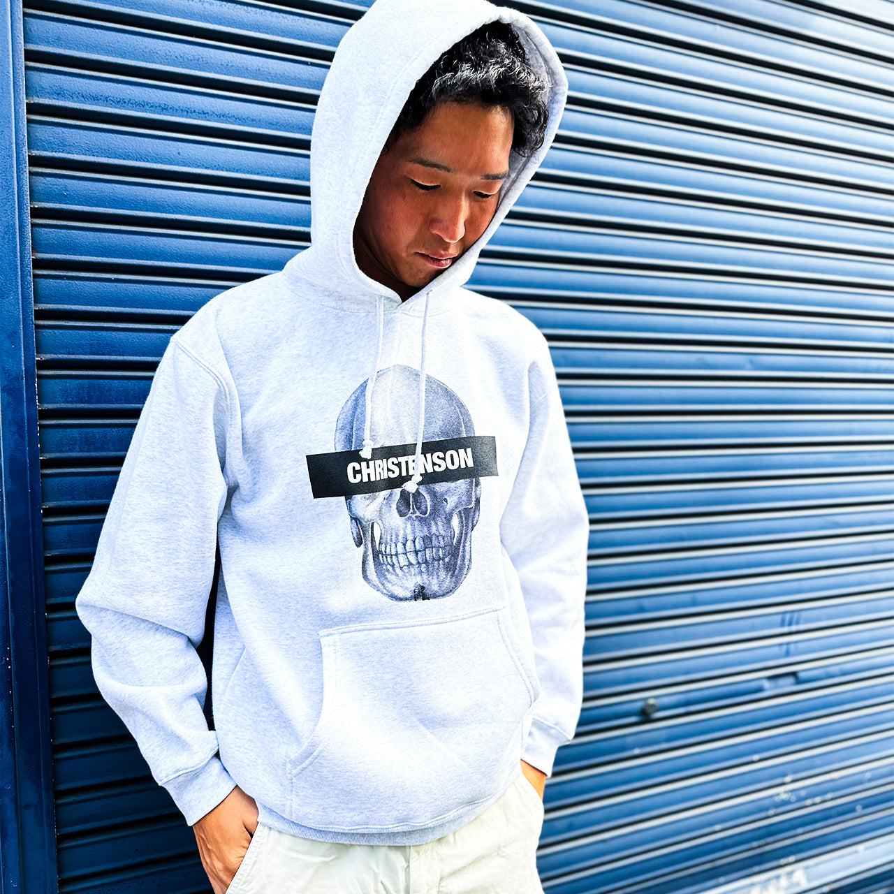 Christenson Skull Japan Limited Pullover Hoodie