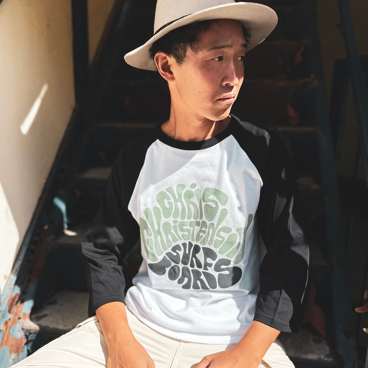 Christenson X Tyler Warren Japan Limited Baseball  Tee