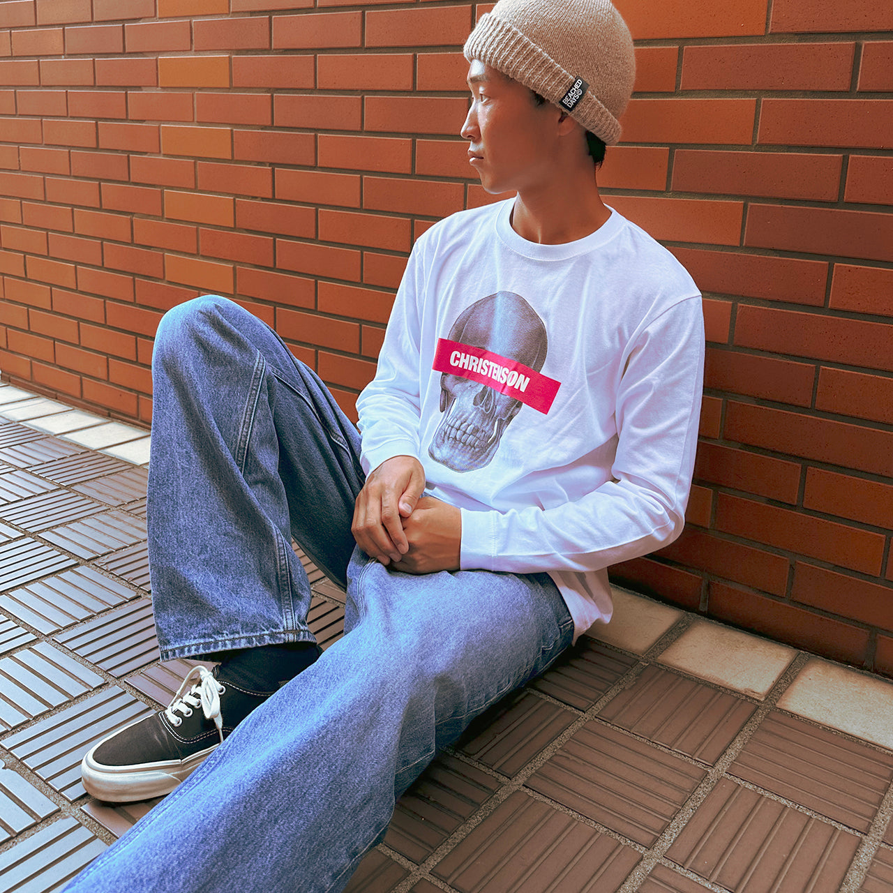 Christenson Skull Japan Limited L/S Tee