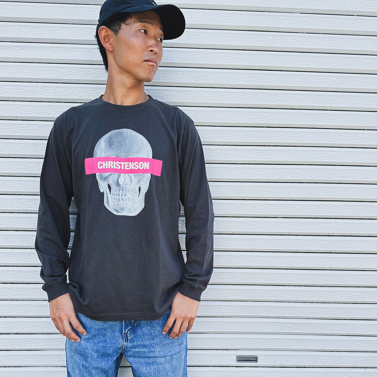 Christenson Skull Japan Limited L/S Tee