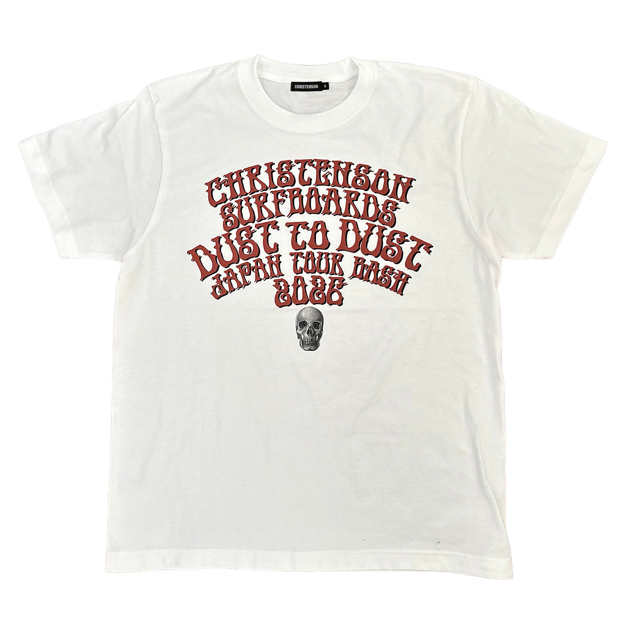 Christenson "DUST to DUST" Japan Tour来日限定Tシャツ