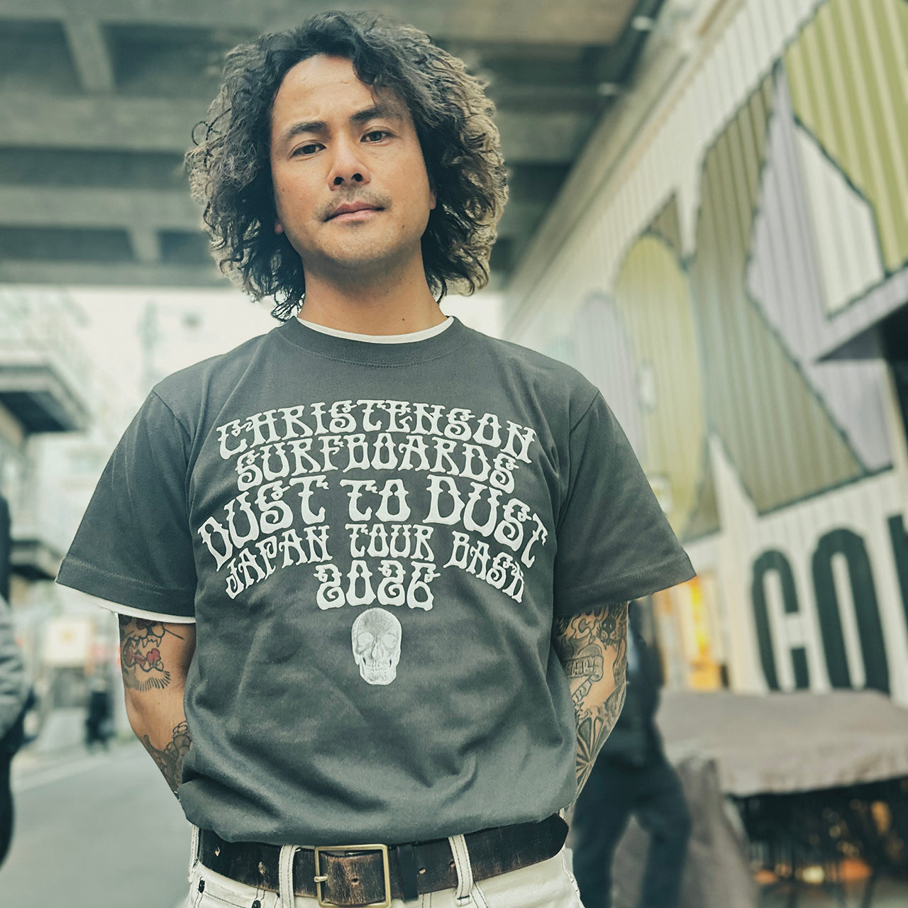 Christenson "DUST to DUST" Japan Tour来日限定Tシャツ